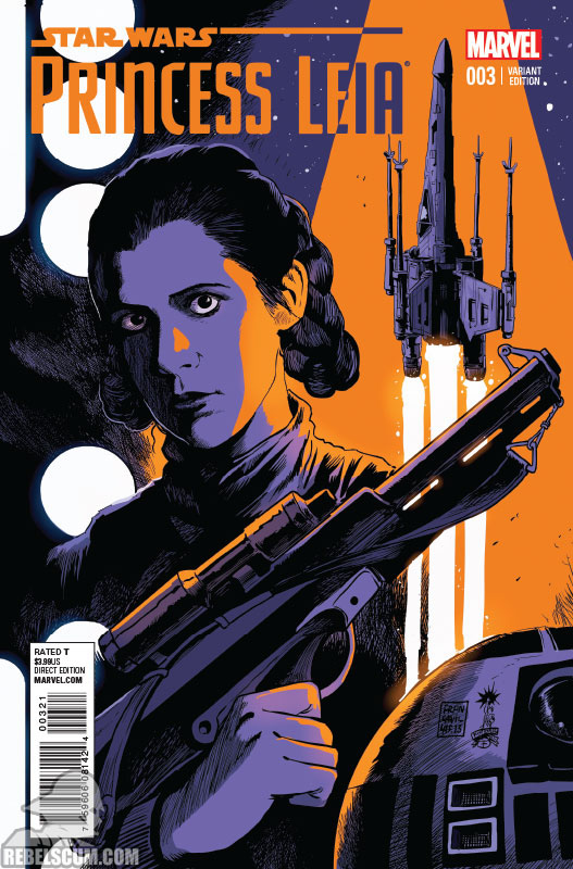 Princess Leia 3 (Francesco Francavilla variant)