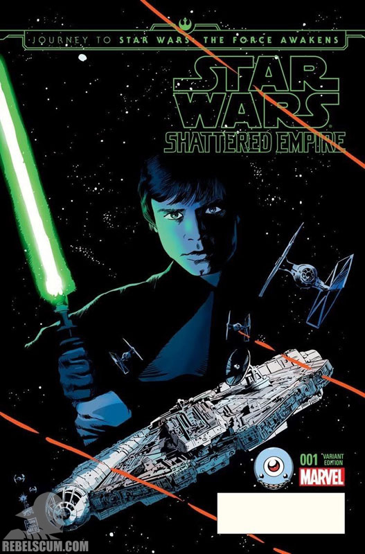 Shattered Empire 1 (Francesco Francavilla Third Eye Comics variant)