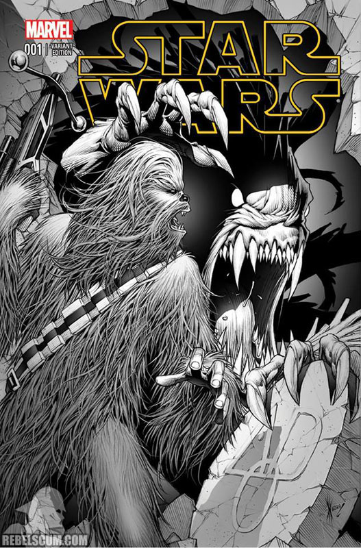 Star Wars 1 (Dale Keown AOD Collectibles sketch variant)