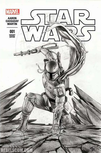 Star Wars 1 (Adi Granov Forbidden Planet sketch variant)