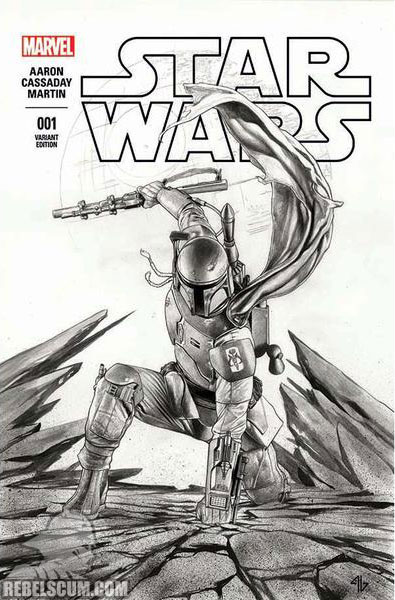 Star Wars 1 (Adi Granov Forbidden Planet sketch variant)