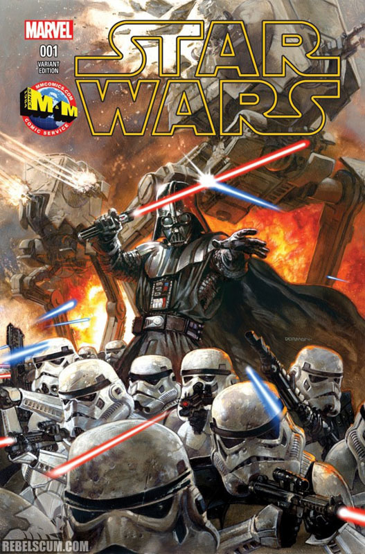 Star Wars 1 (Dave Dorman M&M Comic Service variant)