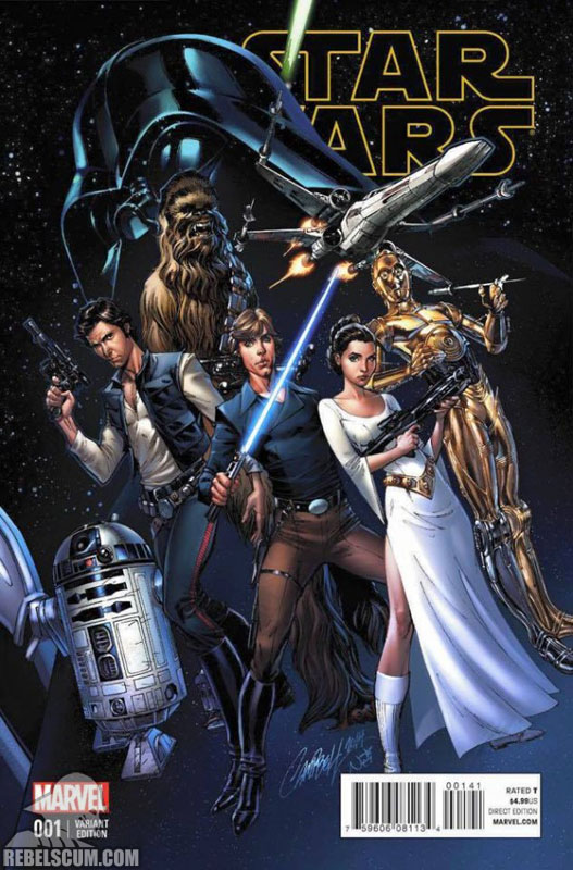 Star Wars 1 (J. Scott Campbell connecting variant 