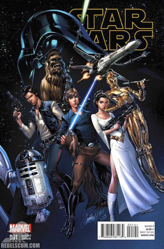 Star Wars 1 (J. Scott Campbell connecting variant