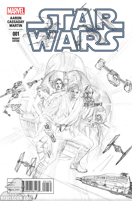 Star Wars 1 (Alex Ross sketch variant)