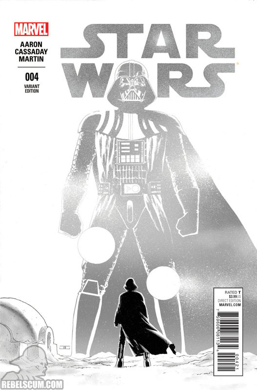 Star Wars 4 (John Cassaday sketch variant)