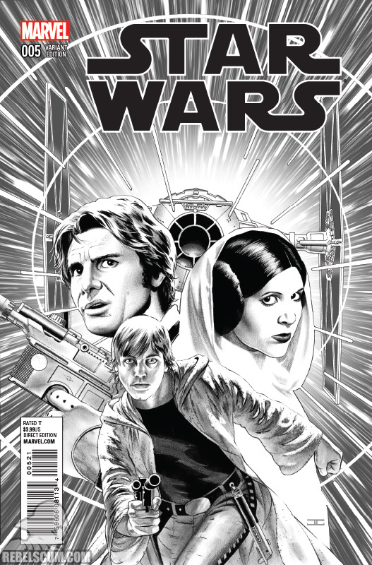 Star Wars 5 (John Cassaday sketch variant)