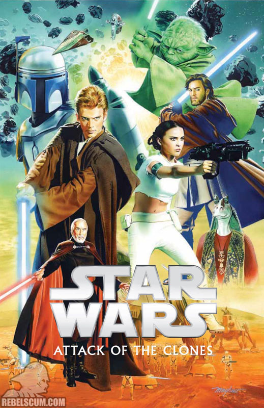 Episode II  Attack of the Clones Original Graphic Novel Hardcover