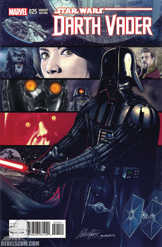 Darth Vader 25 (Salvador Larroca variant)