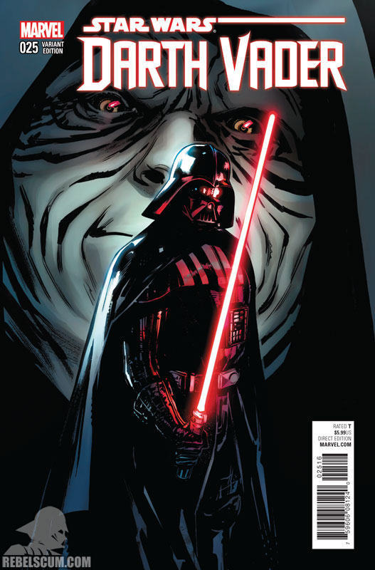 Darth Vader 25 (Sara Pichelli variant)