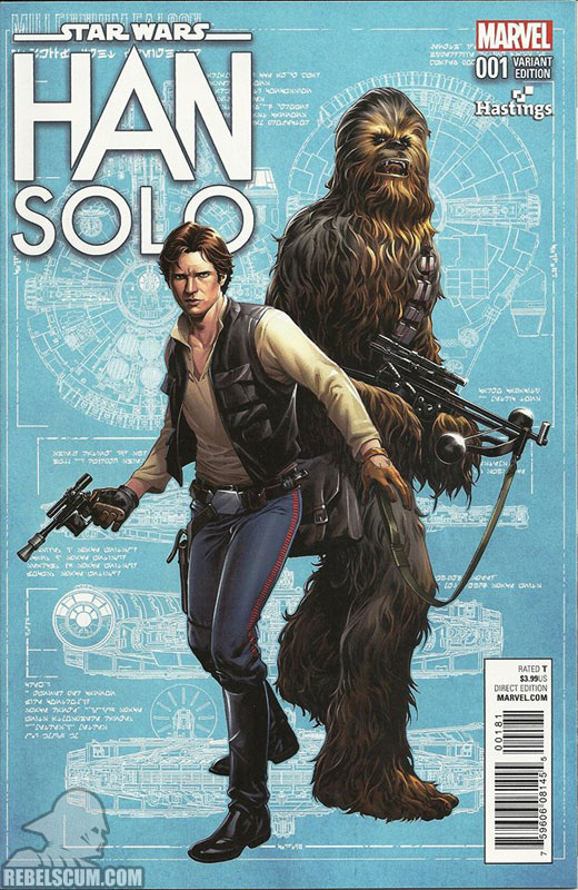 Han Solo 1 (Mark Brooks Hastings variant)
