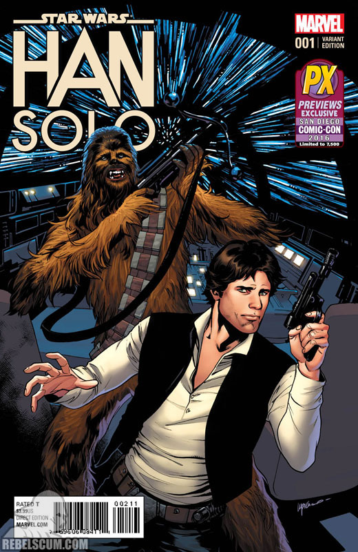 Han Solo 1 (Emanuela Lupacchino Diamond SDCC variant)