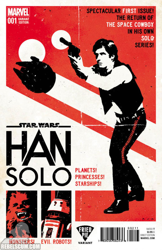 Han Solo 1 (David Aja Fried Pie variant)