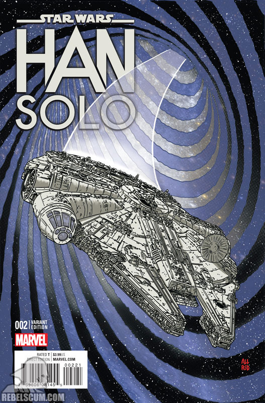 Han Solo 2 (Mike Allred Millennium Falcon variant)