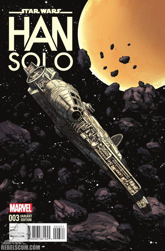 Han Solo 3 (Declan Shalvey Millennium Falcon variant)