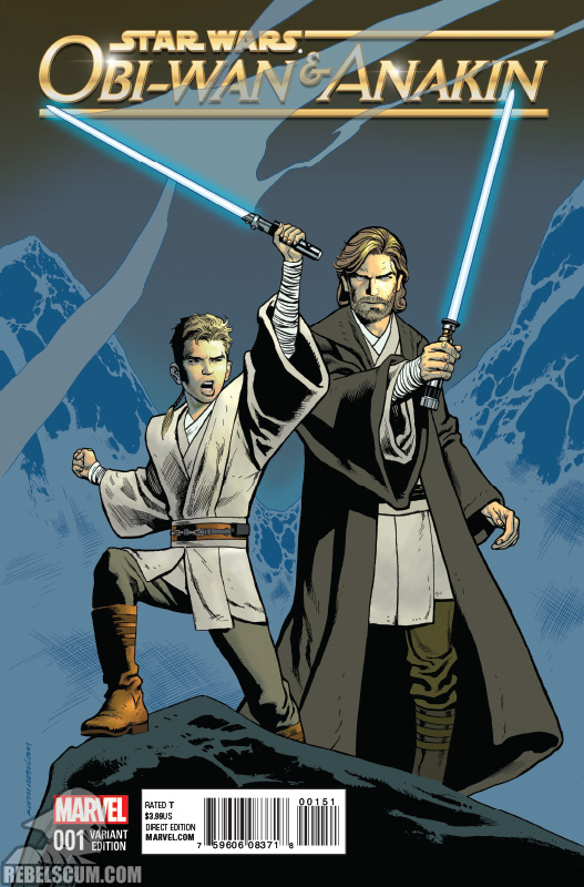 Obi-Wan and Anakin 1 (Kevin Nowlan variant)