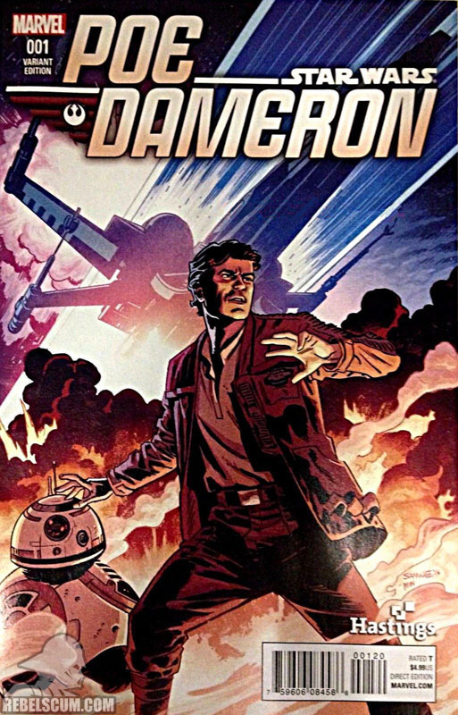 Poe Dameron 1 (Chris Smanee Hastings variant)