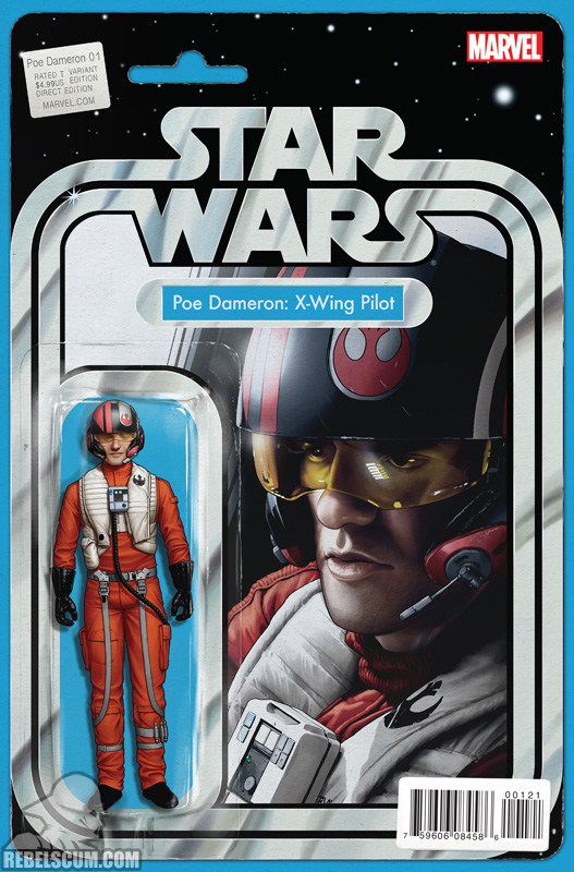 Poe Dameron 1 (John Tyler Christopher Action Figure variant)