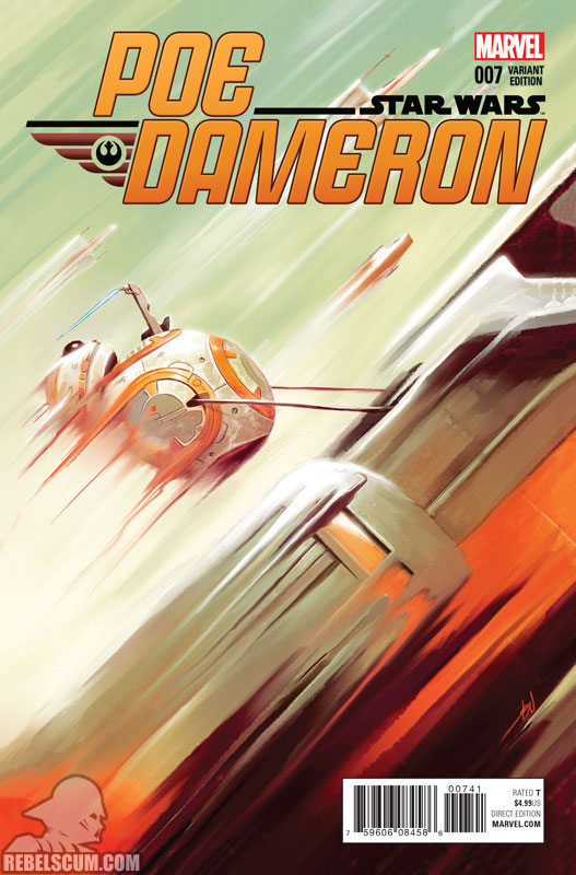 Poe Dameron 7 (Mike del Mundo BB-8 variant)