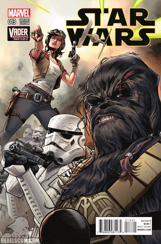 Star Wars 13 (Clay Mann Connecting Variant C)