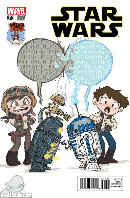 Star Wars 13 (Katie Cook Mile High variant)