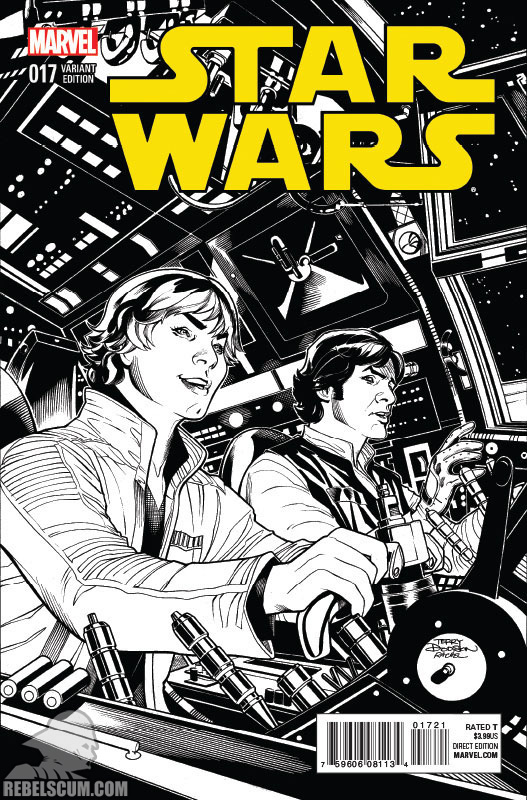 Star Wars 17 (Terry Dodson sketch variant)