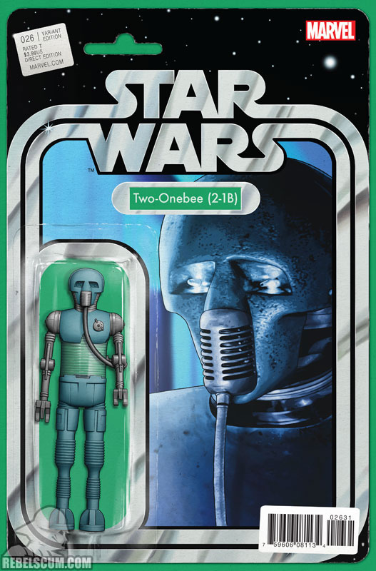 Star Wars 26 (John Tyler Christopher Action Figure  variant)