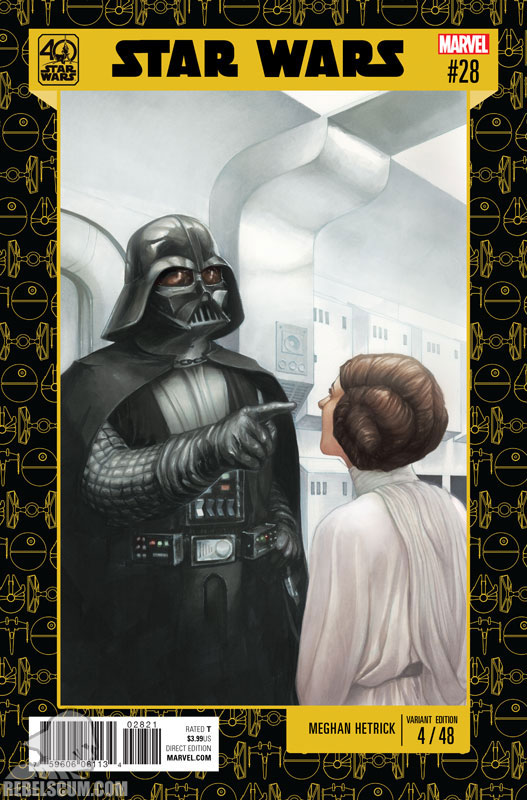 Star Wars 28 (Meghan Hetrick 40th Anniversary variant)