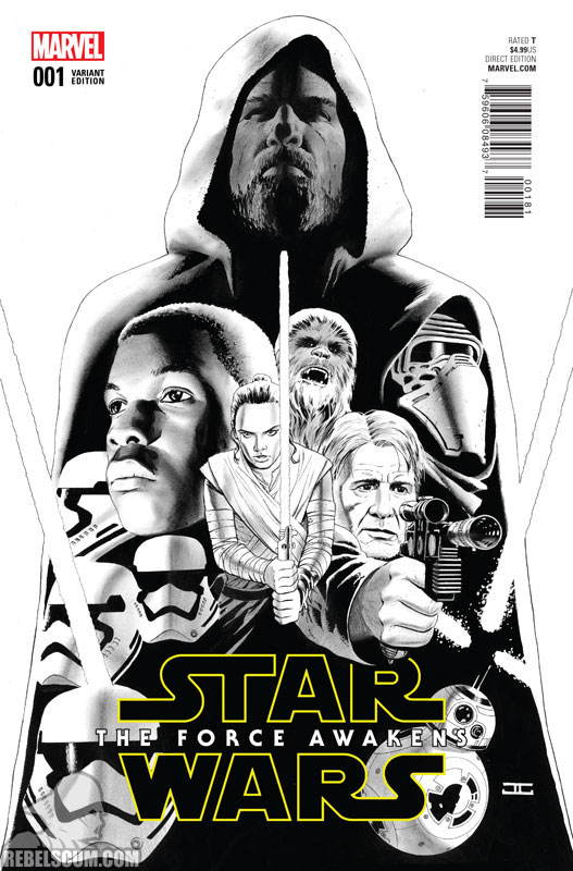 The Force Awakens 1 (John Cassaday sketch variant)