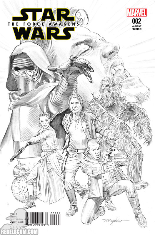 The Force Awakens 2 (Mike Mayhew sketch variant)