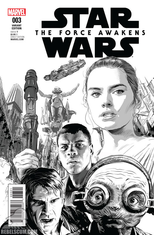 The Force Awakens 3 (Mike Deodato sketch variant)