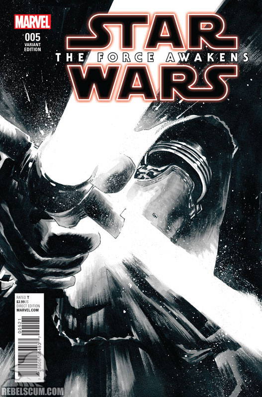 The Force Awakens 5 (Rafael Pinto Albuquerque Black & White variant)