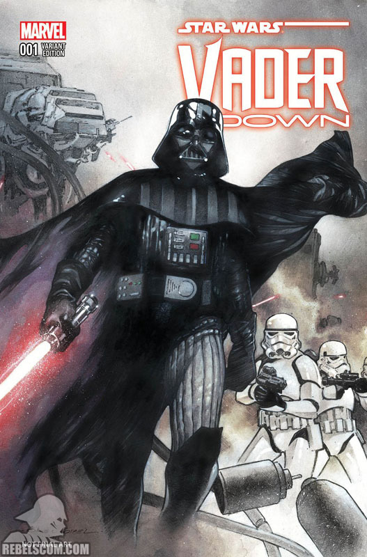 Vader Down 1 (Olivier Coipel Dynamic Forces variant)