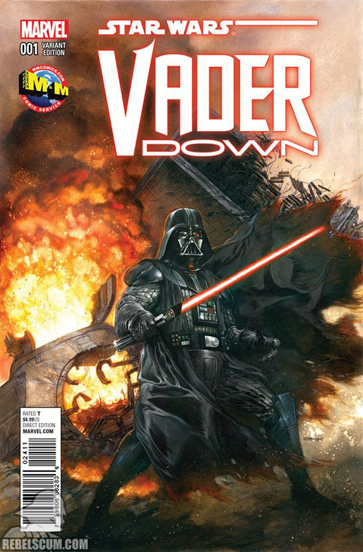Vader Down 1 (Dave Dorman M&M Comics variant)
