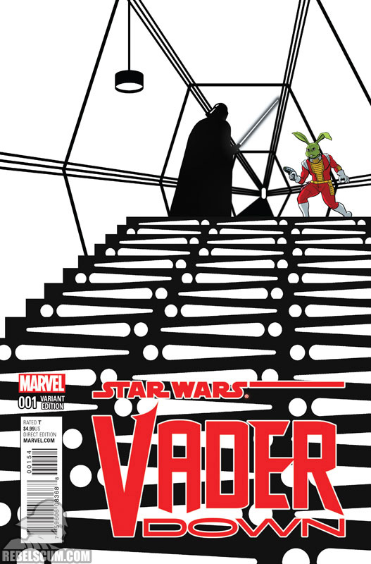 Vader Down 1 (Chip Zdarsky Jaxxon Spotlight variant)