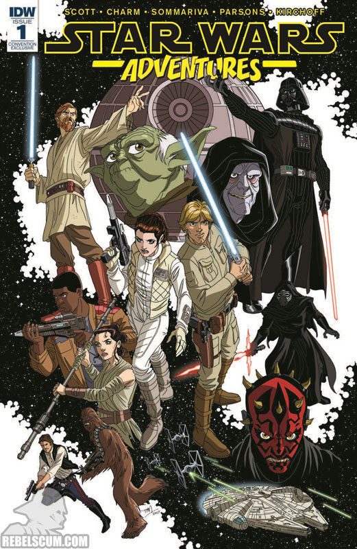 Star Wars Adventures 1 (Tim Levins Fan Expo Convention variant)