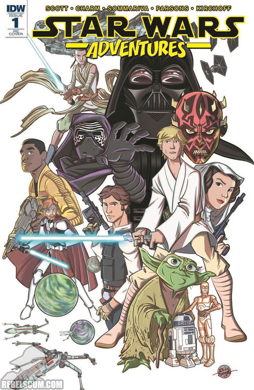 Star Wars Adventures 1 (Eric Jones Retailer Appreciation variant)