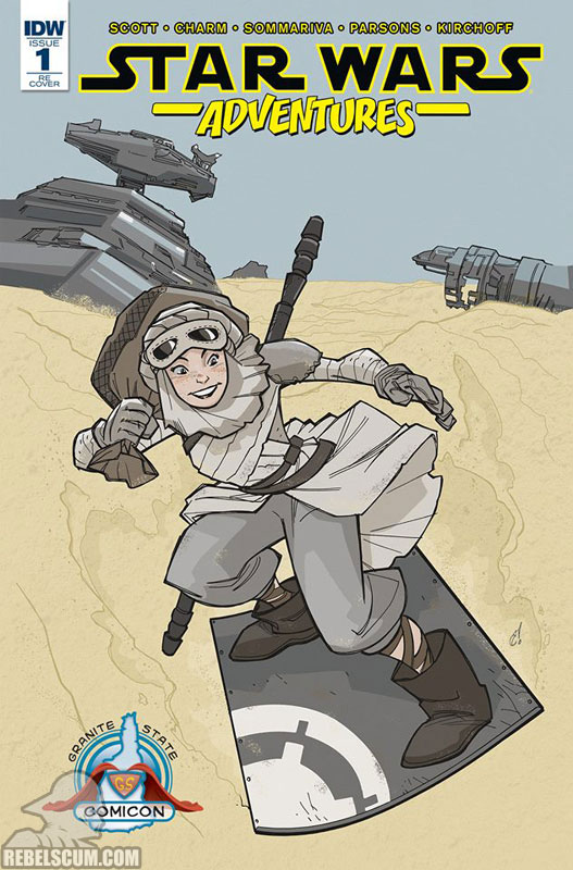 Star Wars Adventures 1 (Craig Rousseau Double Midnight Comics variant)