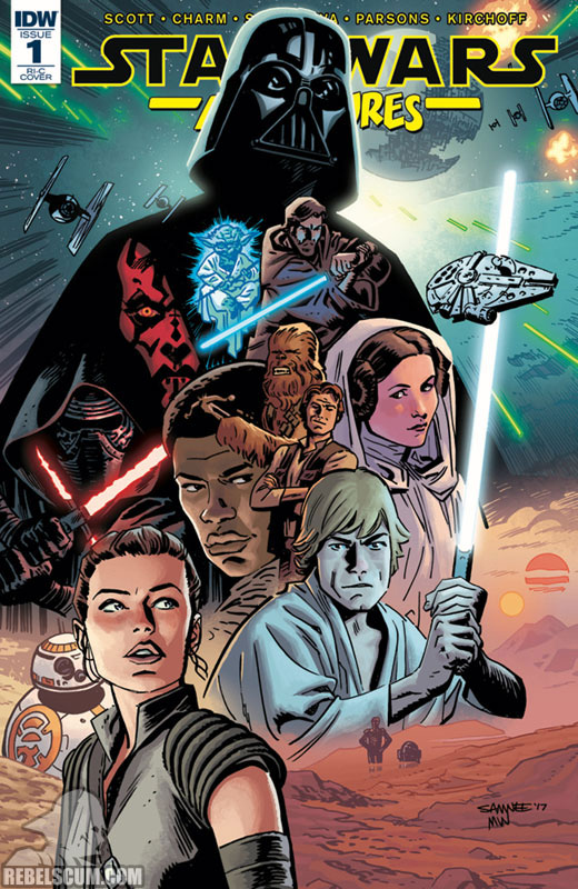 Star Wars Adventures 1 (Chris Samnee RI-C variant)