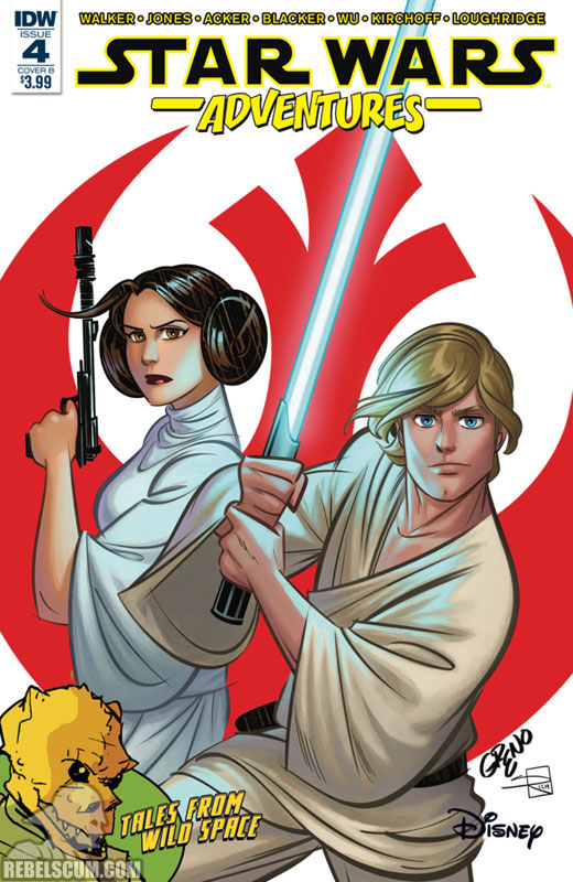 Star Wars Adventures 4 (Nathan Greno variant)