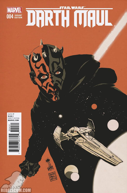 Darth Maul 4 (Francesco Francavilla variant)