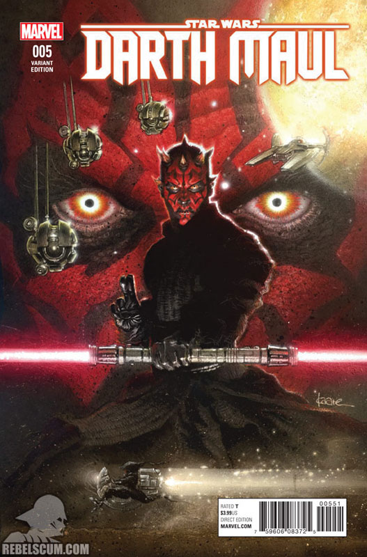 Darth Maul 5 (Kaare Andrews variant)