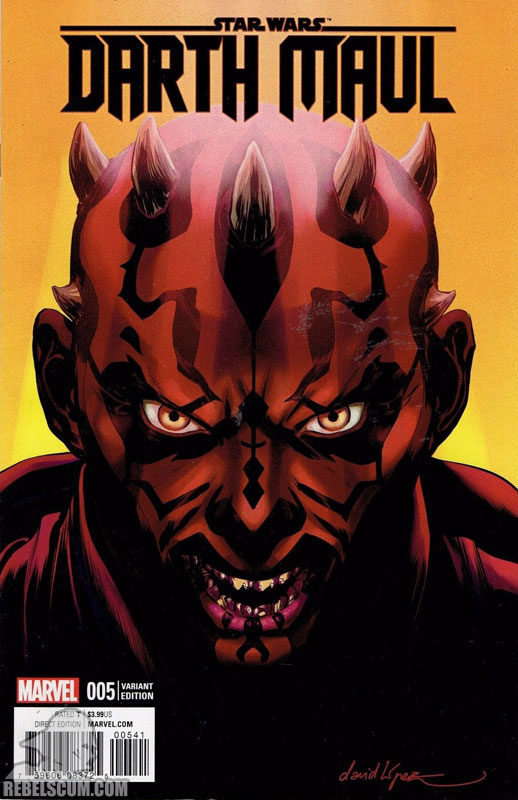 Darth Maul 5 (David Lopez variant)