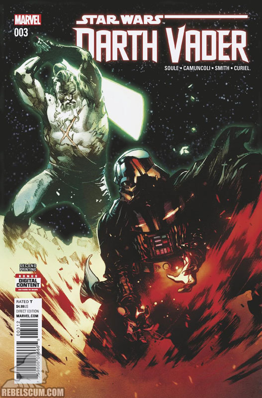 Darth Vader: Dark Lord of the Sith 3 (2nd printing - September 2017)