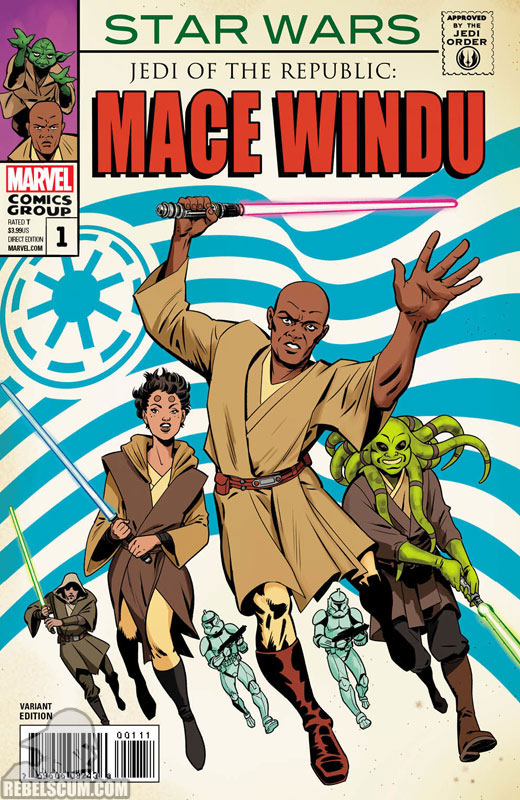 Mace Windu 1 (Javier Rodriguez Strange Tales 167 homage variant)