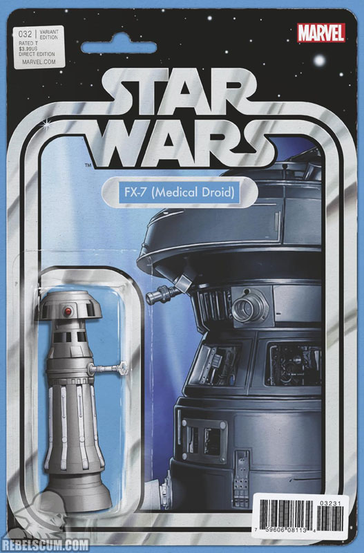 Star Wars 32 (John Tyler Christopher Action Figure  variant)