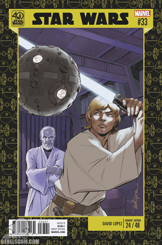 Star Wars 33 (David Lopez 40th Anniversary variant)