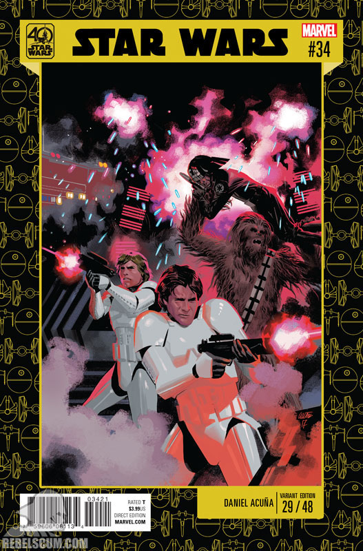 Star Wars 34 (Daniel Acuna 40th Anniversary variant)