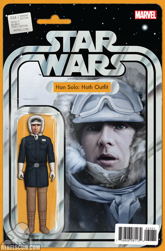 Star Wars 34 (John Tyler Christopher Action Figure  variant)