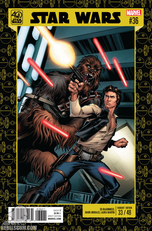 Star Wars 36 (Ed McGuinness 40th Anniversary variant)